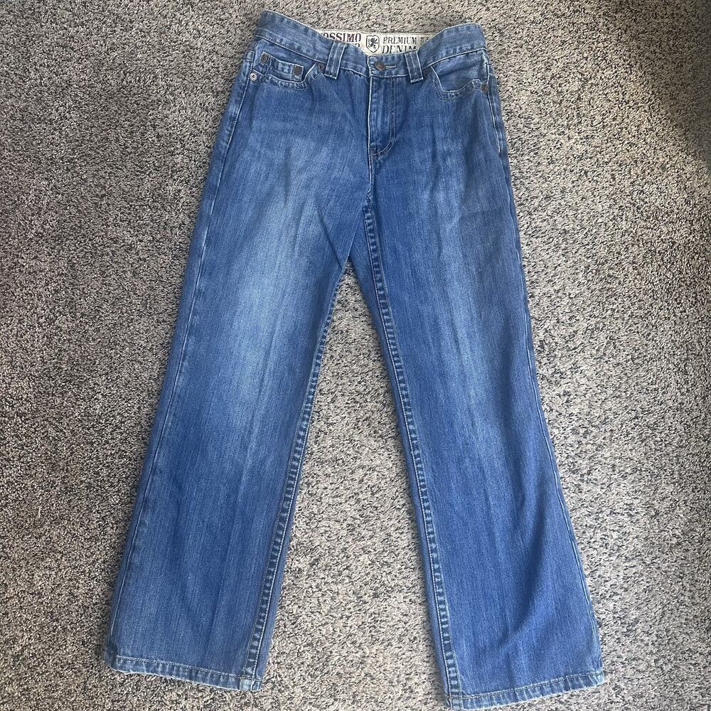 Mossimo Premium Jeans Men 30x30 Blue Denim Hudson Bootcut Y2K